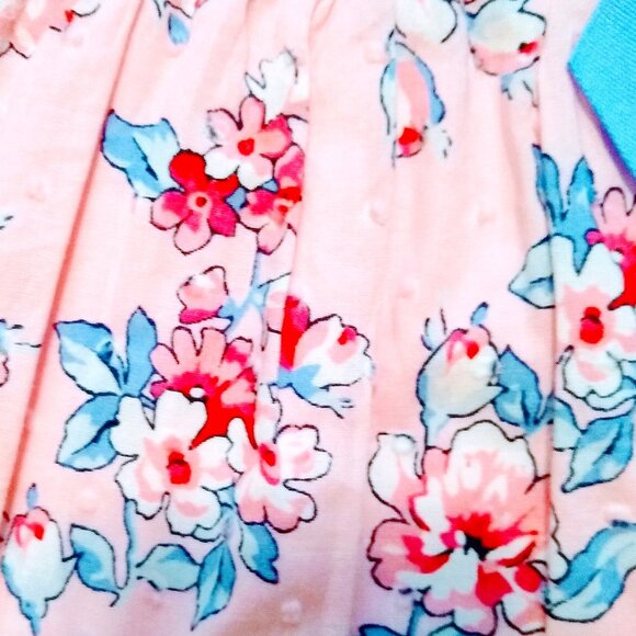 JANIE AND JACK BLOSSOM TOWN PINK FLORAL RUFFLE DRESS 3T - Picture 7 of 12